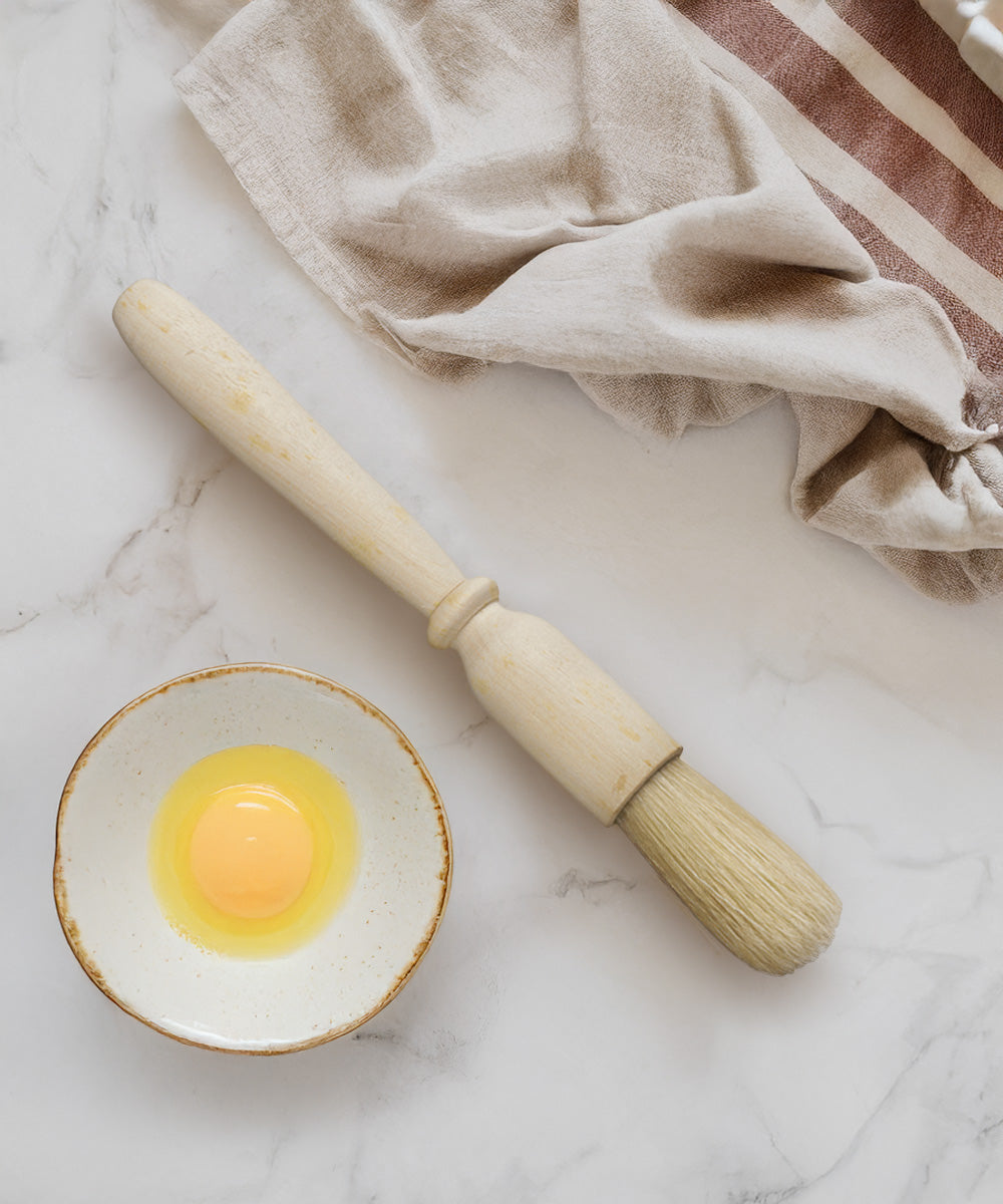 Traditional Wooden Pastry Brush - Soft